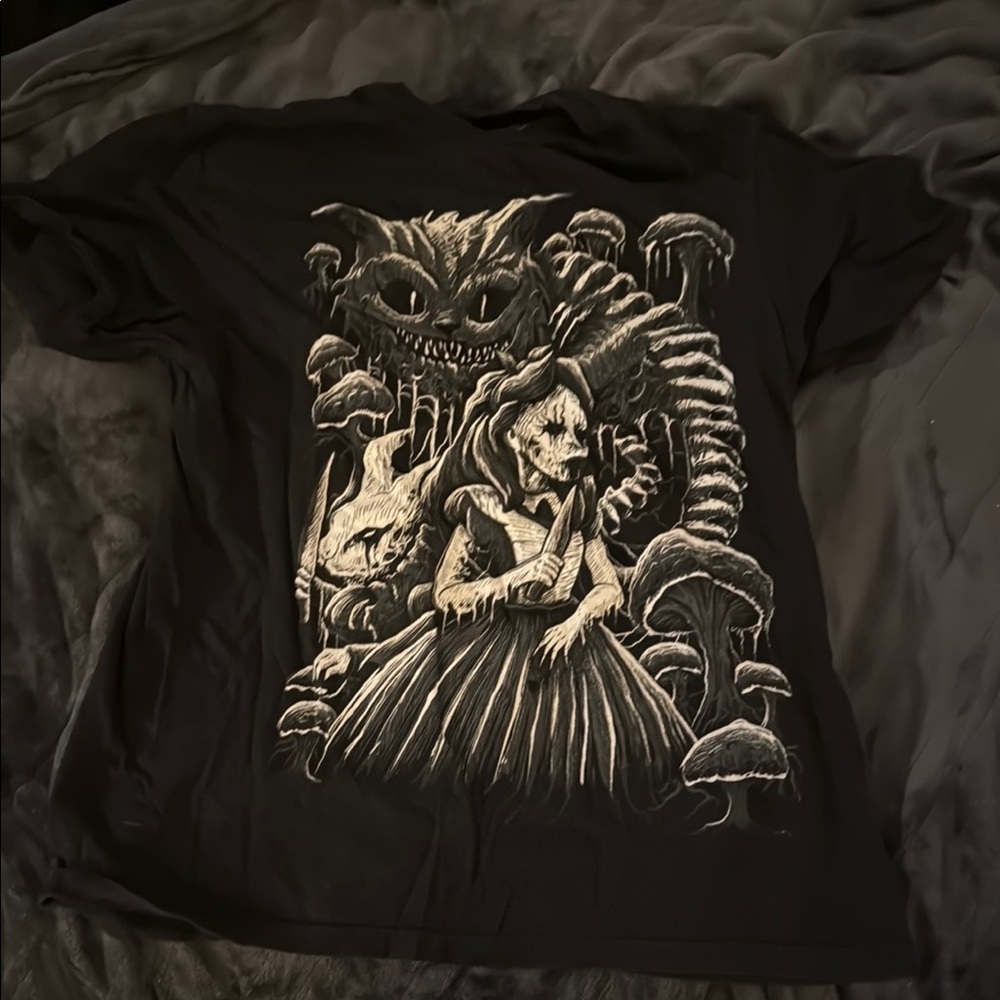 Graphic Tee with Fantasy Design
